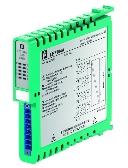 Het LB/FB systeem: ruimtebesparende remote I/O